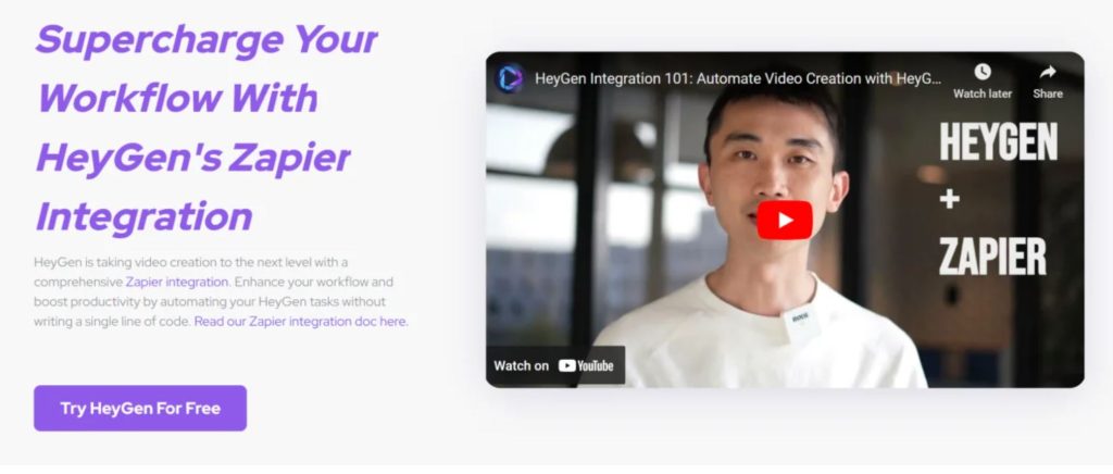 Heygen-Zapier