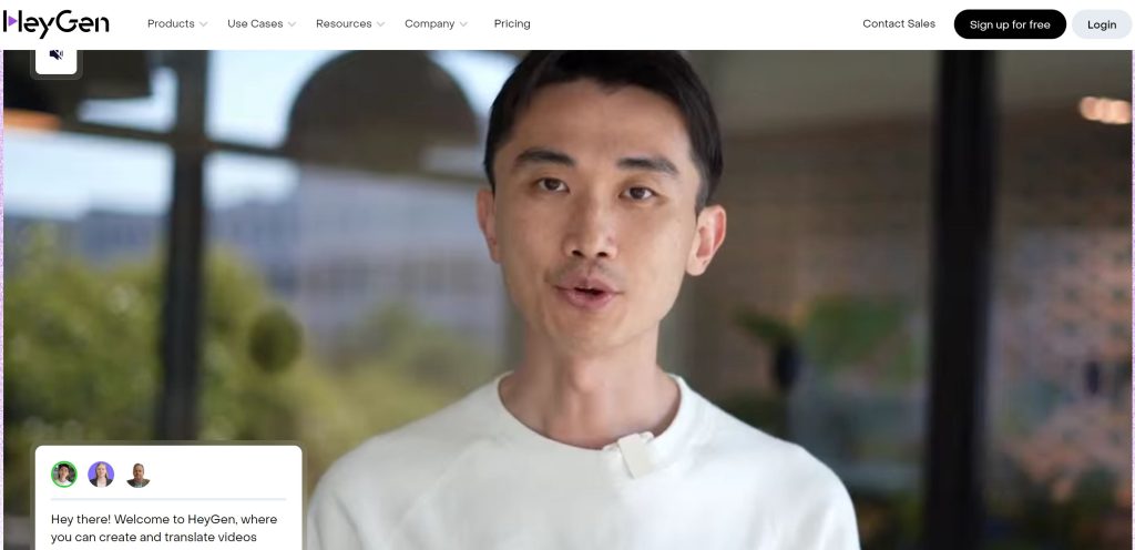 Heygen-official-website